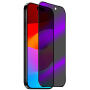 NORTHJO szkło hartowane 2.5D Anti-Spy i Anti-Blue-Ray z czarną ramką do iPhone 18 Pro Max