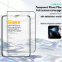 Szkło hartowane Imak 2.5D z czarną ramką na przedni wyświetlacz do iPhone Duo