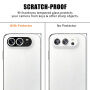 Szkło hartowane z ramką do ochrony obiektywów tylnego aparatu do iPhone Duo - czarne