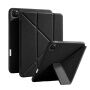 Etui zamykane XDcase Y-fold z Podstawka origami i miejscem na Apple Pencil do iPad Pro 11" (2018-2022) - czarne