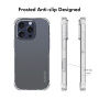ENKAY transparentne Etui ze wzmocnionymi rogami do iPhone 16 Pro Max - przezroczyste