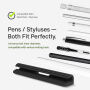 LOVE MEI uniwersalne Etui zamykane samoprzylepne do mocowania na iPad dla Apple Pencil 1 / 2 / USB-C / Pro - czarne