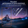 XDcase Szkło hartowane chroniące obiektywy tylnego aparatu do iPhone 17 Pro - czarne