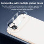 XDcase Szkło hartowane chroniące obiektywy tylnego aparatu do iPhone Air - czarne