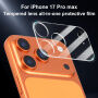 XDcase Szkło hartowane chroniące obiektyw tylnego aparatu do iPhone 17 Pro Max - przezroczyste