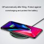 GY-68 ultracienka aluminiowa ładowarka bezprzewodowa dla iPhone - czerwona