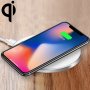 GY-68 ultracienka aluminiowa ładowarka bezprzewodowa dla iPhone - srebrna