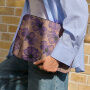 Etui Burga Sleeve ze wzorem do iPad do 13" / MacBook do 14" - Velvet Night