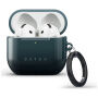 Burga etui z karabińczykiem do AirPods 4 / 5 - Black Hole