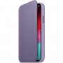 Apple Folio pokrowiec skórzany flip do iPhone XS - liliowy
