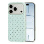 Etui ochronne w kropki do iPhone 17 Pro / 18 Pro - miętowy