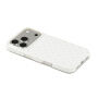 Etui ochronne w kropki do iPhone 17 Pro / 18 Pro - biały
