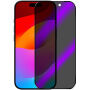 Szkło hartowane NORTHJO 2.5D Anti-Spy i Anti-Blue-Ray z czarną ramką do iPhone 18 Pro