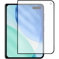 NORTHJO matowe szkło hartowane 2.5D z czarną ramką na przedni wyświetlacz do iPhone