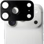 XDcase szkło hartowane z metalową ramką do ochrony obiektywów aparatu do iPhone 18 Pro - czarne