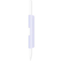 LOVE MEI uniwersalne samoprzylepne Etui zamykane do mocowania na iPadzie dla Apple Pencil 1 / 2 / USB-C / Pro - fioletowe