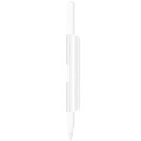 LOVE MEI uniwersalne samoprzylepne Etui zamykane do przymocowania na iPad dla Apple Pencil 1 / 2 / USB-C / Pro - białe