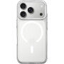 Przezroczyste Etui z twardego plastu z białym MagSafe do iPhone 17 Pro Max / 18 Pro Max - czyste