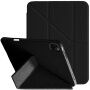 XDcase Y-fold Etui zamykane z origami Podstawka i miejscem na Apple Pencil do iPad Pro 12,9" (2018-2022) - czarne