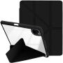 XDcase Etui zamykane z podstawką origami i miejscem na Apple Pencil do iPad Air 13" (2024-2026) / Pro 12,9" (2018-2022) - czarne