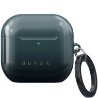 Burga etui z karabińczykiem do AirPods 4 / 5 - Black Hole