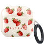 Etui Burga ze wzorem i karabińczykiem do AirPods 4 / 5 - Freshly Picked