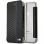 BMW pokrowiec Carbon Book do iPhone 7 / 8 - czarny