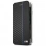 BMW pokrowiec Carbon Book do iPhone 7 / 8 - czarny