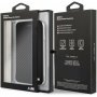 BMW pokrowiec Carbon Book do iPhone 7 / 8 - czarny