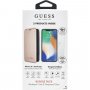 Guess Bundle pokrowiec i szkło hartowane do iPhone XR - różowo-złoty