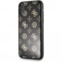 Guess Layer Glitter Peony etui do iPhone X / XS - czarne