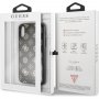 Guess Layer Glitter Peony etui do iPhone X / XS - czarne