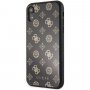 Guess Layer Glitter Peony etui do iPhone XR - czarne