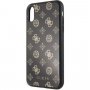 Guess Layer Glitter Peony etui do iPhone XR - czarne