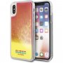 Guess etui klepsydra świecące w ciemności do iPhone X / XS - różowe