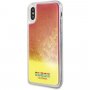 Guess etui klepsydra świecące w ciemności do iPhone X / XS - różowe
