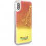 Guess etui klepsydra świecące w ciemności do iPhone X / XS - różowe