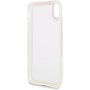 Guess etui klepsydra świecące w ciemności do iPhone X / XS - różowe