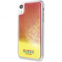 Guess Glow in The Dark etui do iPhone XR - różowe