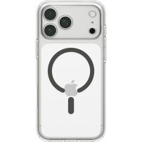 Spigen Ultra Hybrid przezroczyste Etui z szarym MagSafe do iPhone 17 Pro / 18 Pro - przezroczysty