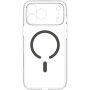 Spigen Ultra Hybrid przezroczyste Etui z szarym MagSafe do iPhone 17 Pro / 18 Pro - przezroczysty