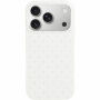 Etui ochronne w kropki do iPhone 17 Pro / 18 Pro - biały