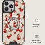 Burga Freshly Picked magnetyczna Podstawka MagSafe obrotowa 360° do iPhone - srebrna