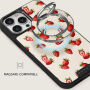 Burga Freshly Picked magnetyczna Podstawka MagSafe obrotowa 360° do iPhone - srebrna