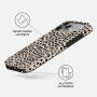 Etui Burga Tough ze wzorem i MagSafe do iPhone 17 Pro / 18 Pro - Almond Latte