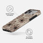 Etui Burga Tough ze wzorem i MagSafe do iPhone 17 Pro / 18 Pro - Barely Yours