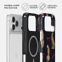 Etui Burga Tough ze wzorem i MagSafe do iPhone 17 Pro / 18 Pro - Cougar