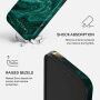 Etui Burga Tough ze wzorem i MagSafe do iPhone 17 Pro / 18 Pro - Emerald Pool