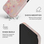 Burga Tough etui ze wzorem i MagSafe do iPhone 17 Pro / 18 Pro - Golden Coral