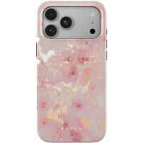 Burga Tough etui ze wzorem i MagSafe do iPhone 17 Pro / 18 Pro - Golden Coral